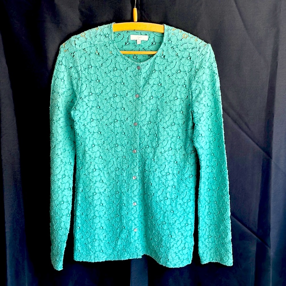 Joie lace knit top